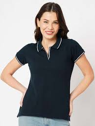 Ladies Collar T-shirts